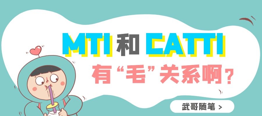 MTI和CATTI有“毛”关系啊？| 武哥随笔