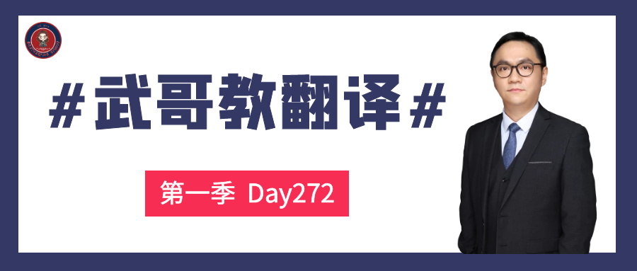 Day272#武哥教翻译#